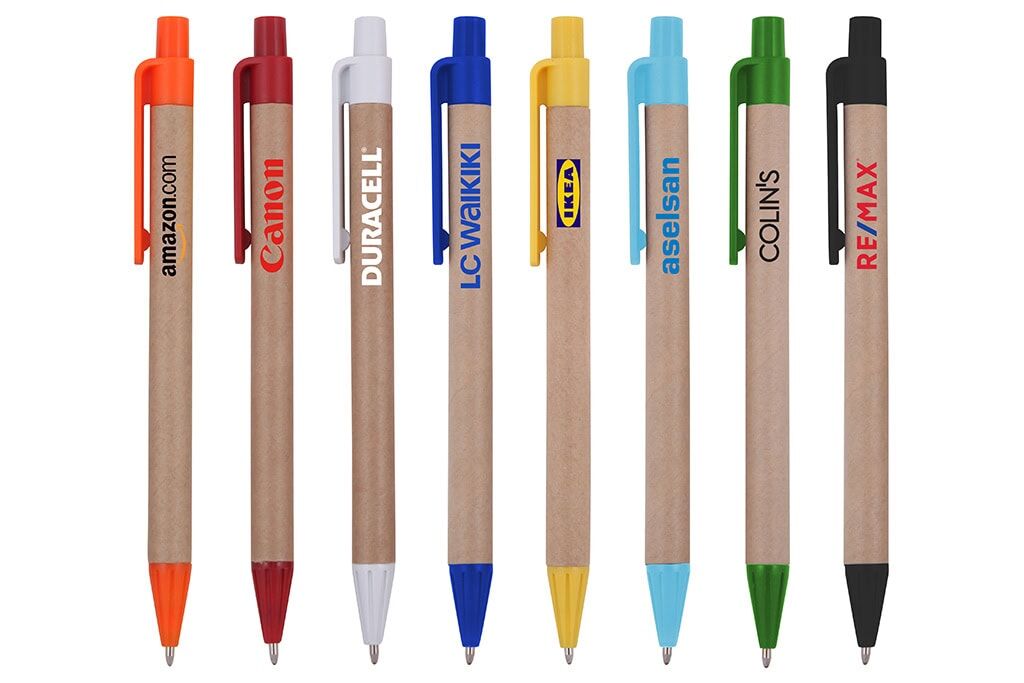 Stylo bille écologique en carton recyclé