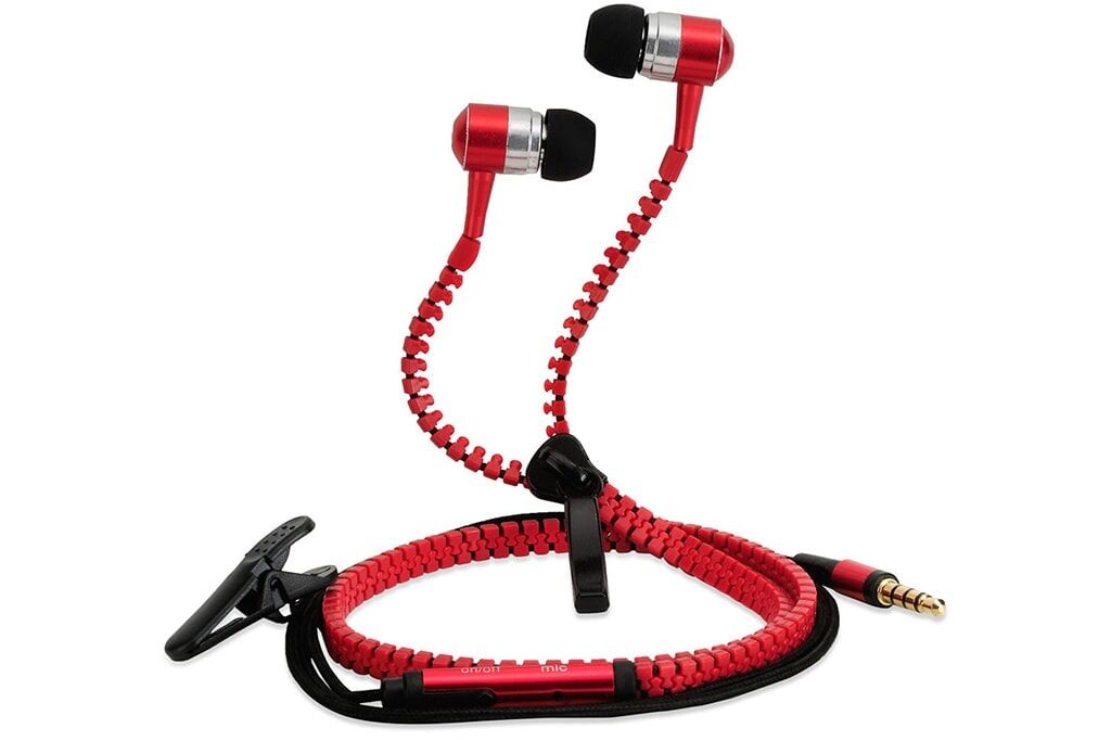 Écouteurs fermeture éclai