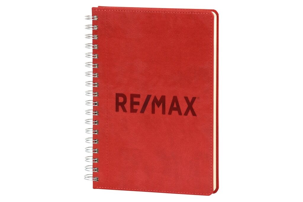 Cahier personnalisé à spirale