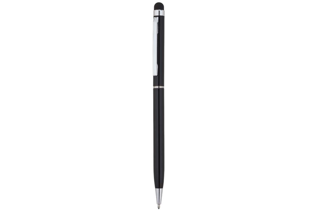 Stylo à bille en métal avec pointe tactile