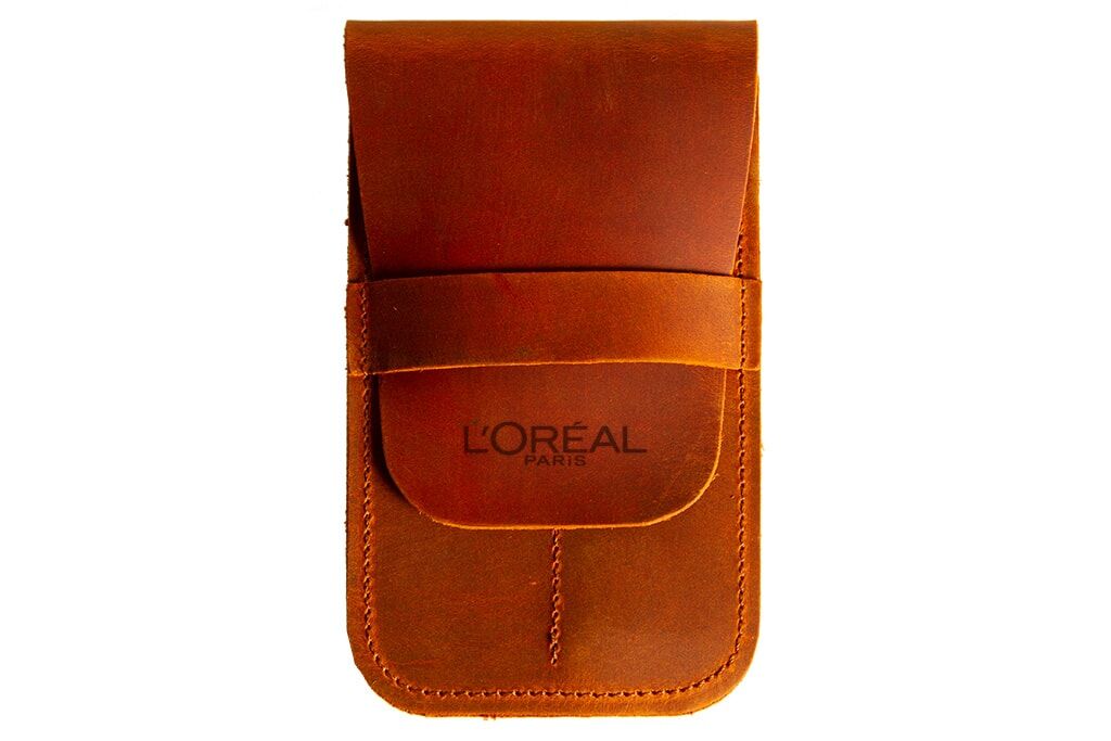 Trousse en Cuir Véritable