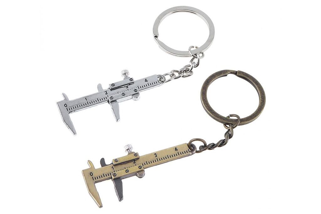 Porte-clés Mini Pied à Coulisse