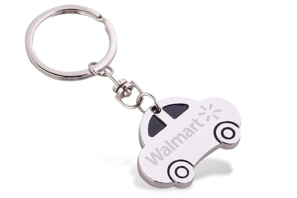 Porte clés voiture en métal