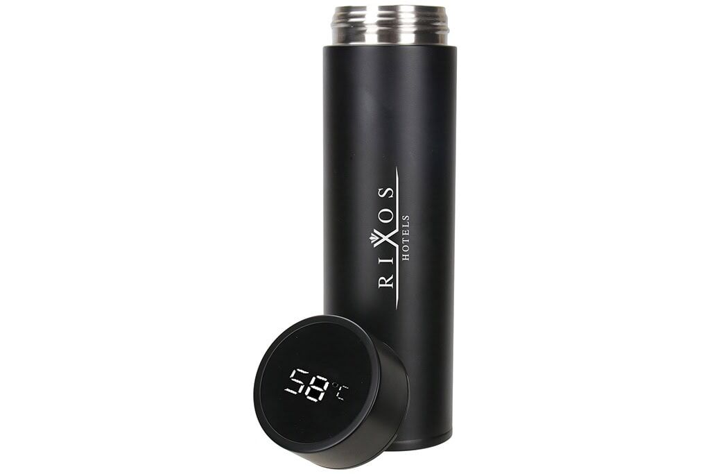 Gourde Isotherme LED en Acier Inoxydable 400 mL