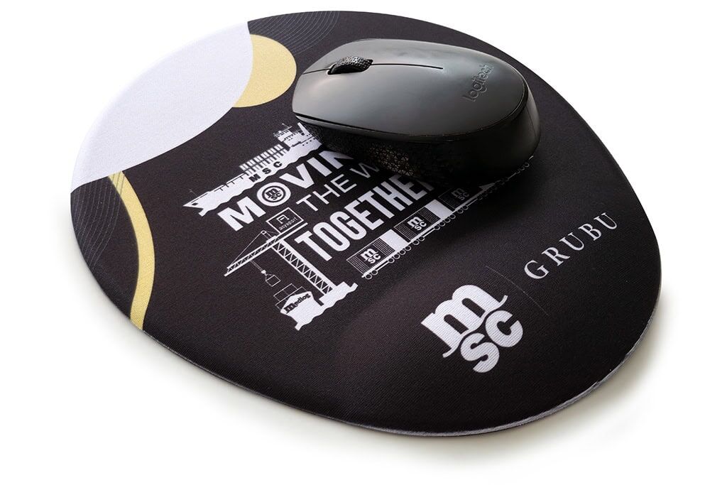 Tapis de souris ergonomique