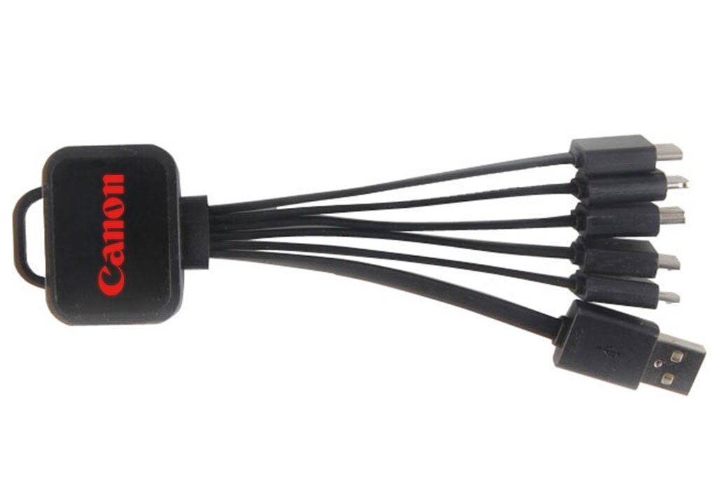 Câble de Charge Multi USB avec Logo Lumineux