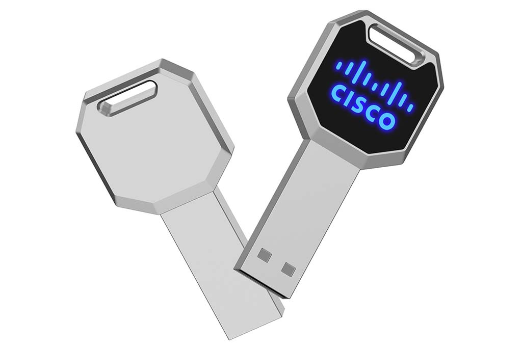 Clé USB avec éclairage LED