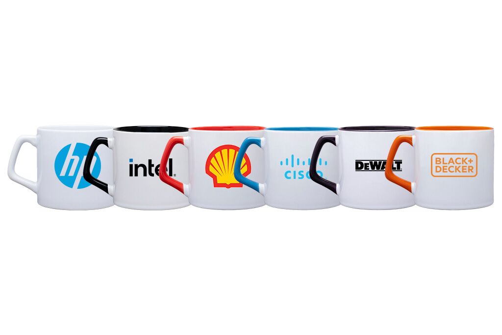 Tasse à Café en Porcelaine avec Anse Confortable