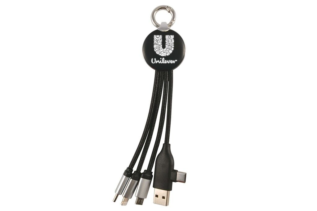 Câble de Charge USB à Logo Lumineux