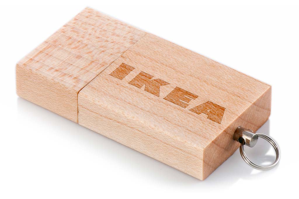 Clé USB en bois